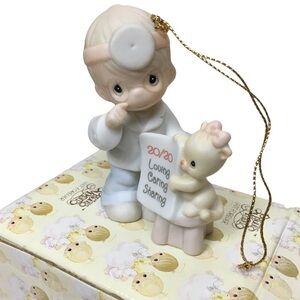 PRECIOUS MOMENTS Vintage Doctor Ornament 20 Years & The Vision’s Still The Same